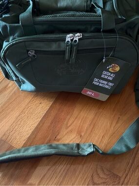 Bass Pro Shops Olive Green Catch-All Messenger Bag